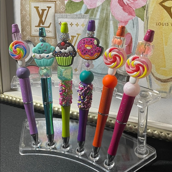 6PC Humor Me Pens Sweets Collection - Picture 3 of 3